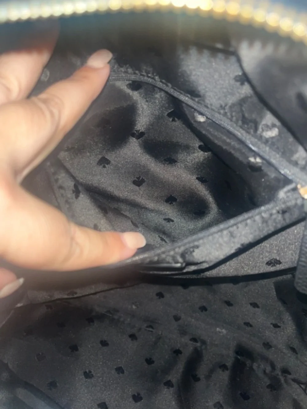 Kate Spade New York Jackson Large Pebbled Leather Backpack Black